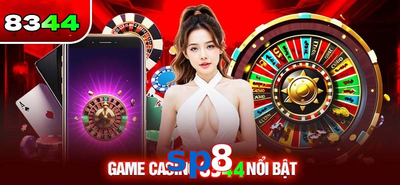 Sảnh Casino sp8 thưởng cực khủng